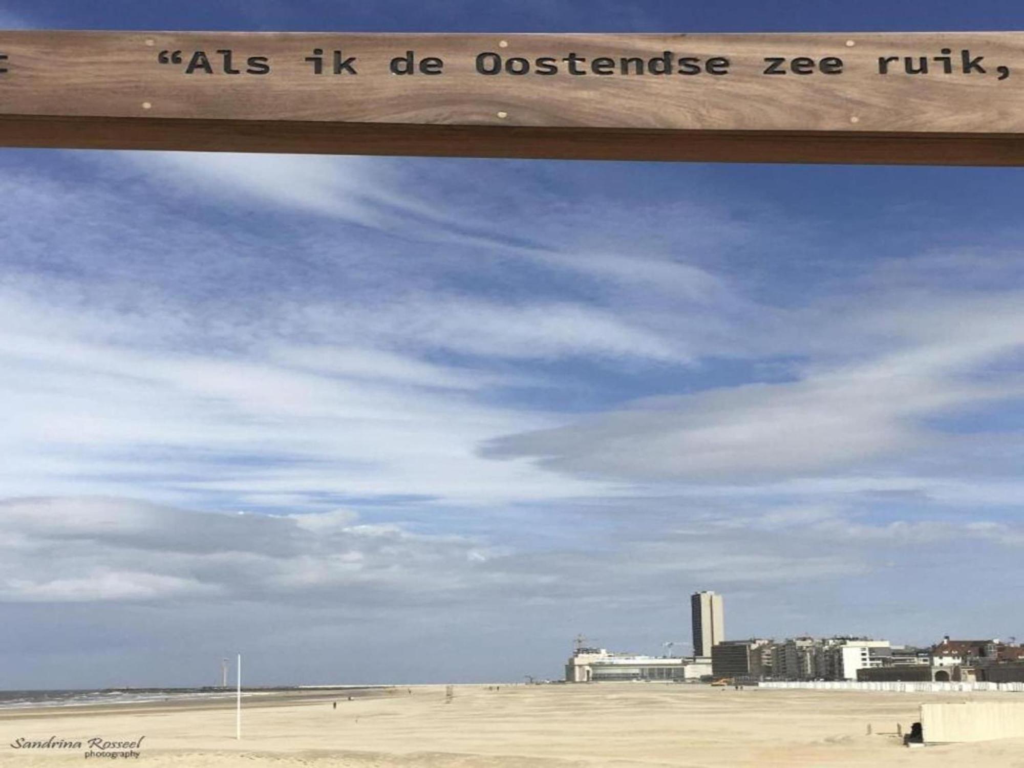 Comfortable Apartment In Oostende With Sea Views Bagian luar foto